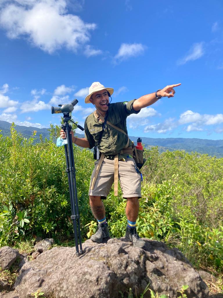 Tour guide in Costa Rica